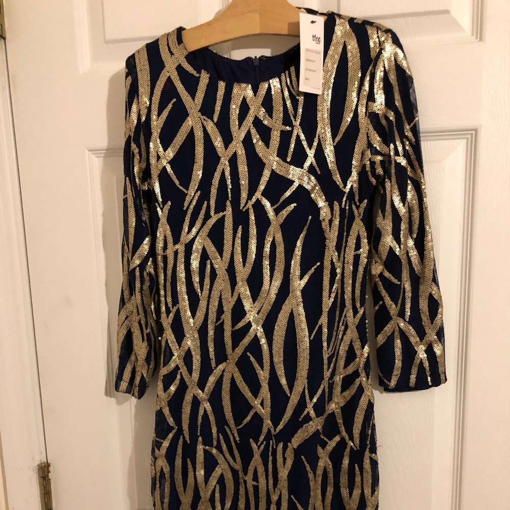 TFNC Neva Sequin Dress (Small)